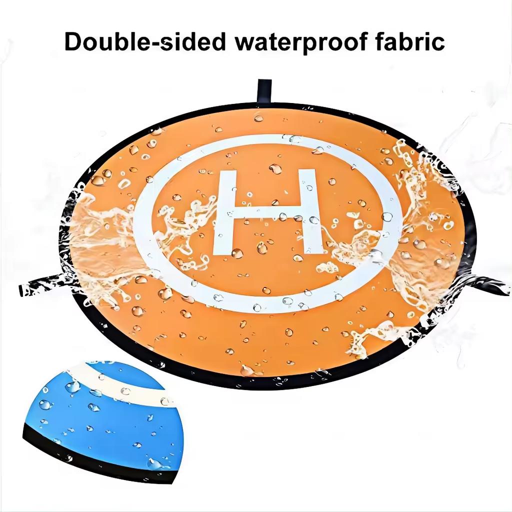 Non-Toxic 55Cm Drone Quadcopters Accessories Universal 75Cm Foldable Landing Pad Rc Dron Mat Quadcopter Parking Apron Lawn Apron Pad Gifts