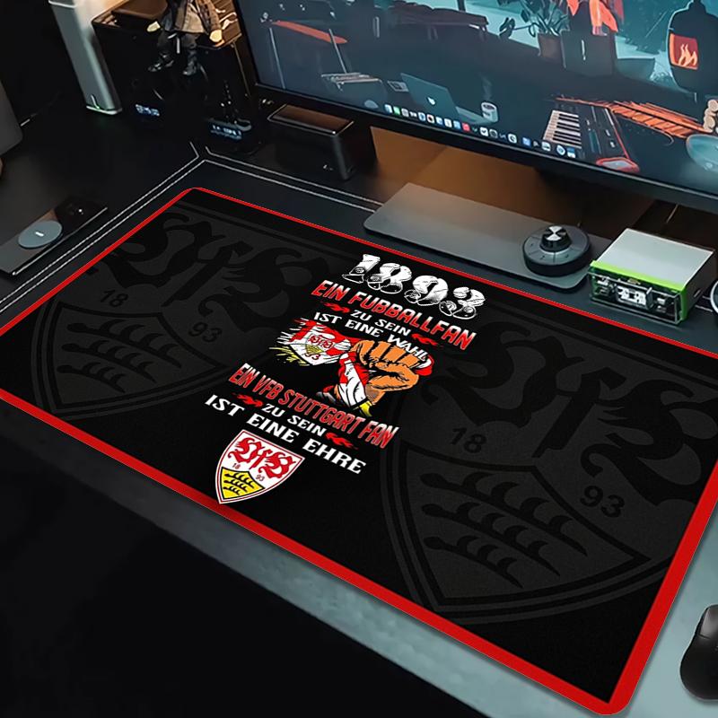 VfB Stuttgart Mouse Pad Large Gaming Table Cushion Non-slip Laptop Tablet Big Mousepad XXL Mat Mini PC Playmat With Lock edge_xia