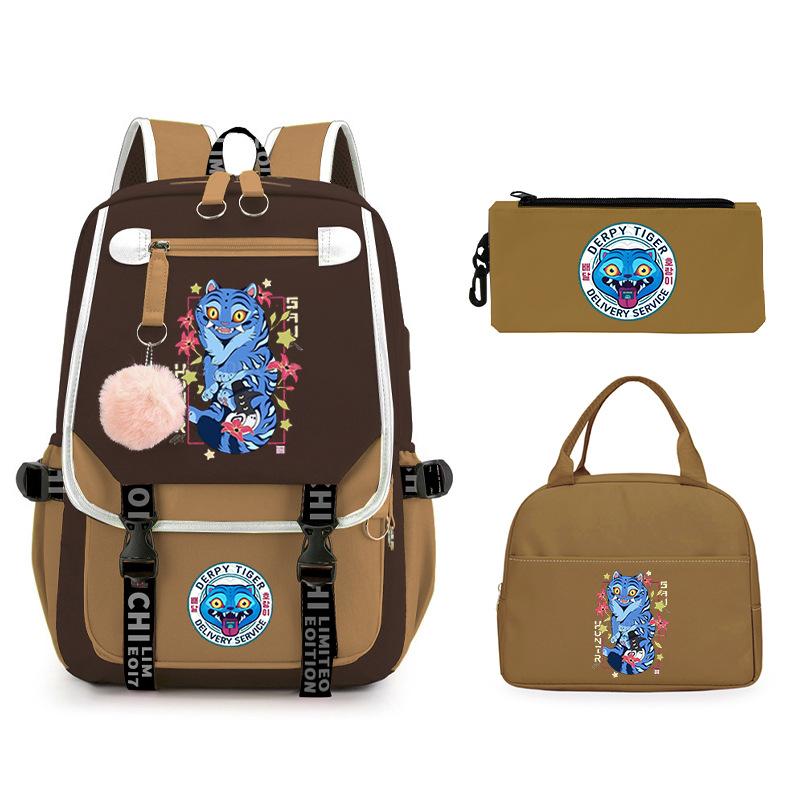 KPop Demon Hunters Demon Hunters Printed Fashion Children's Backpack Foreign Trade Trend Student School Bag