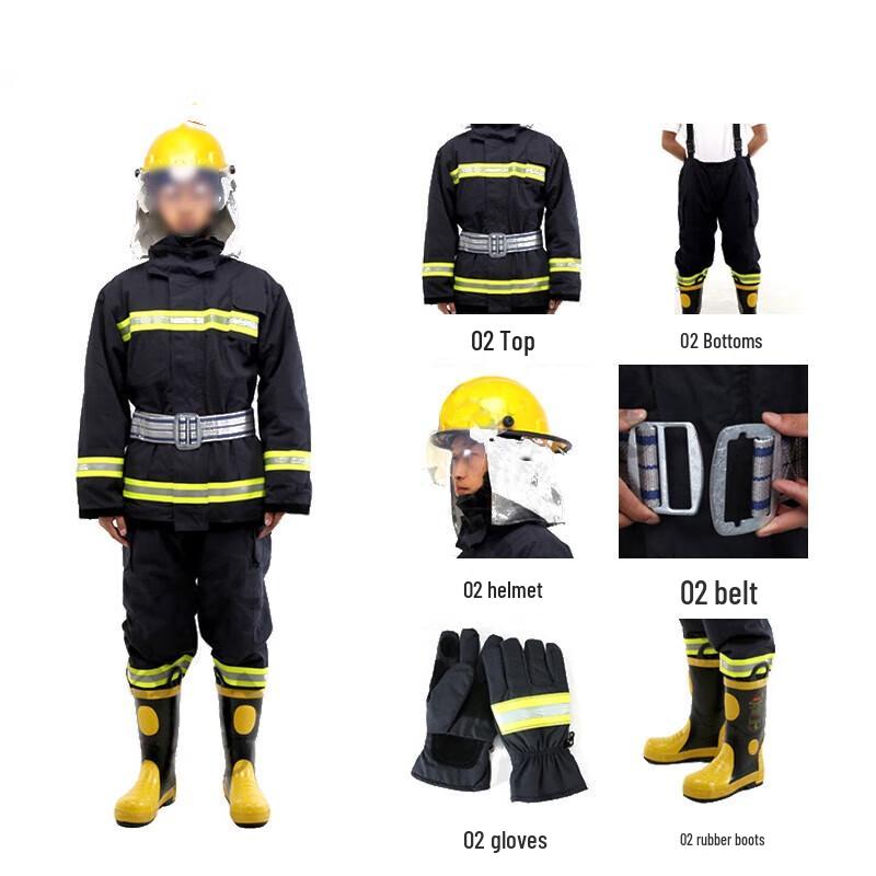 

Ma anzhou Fire Fighting Protective Suit Set