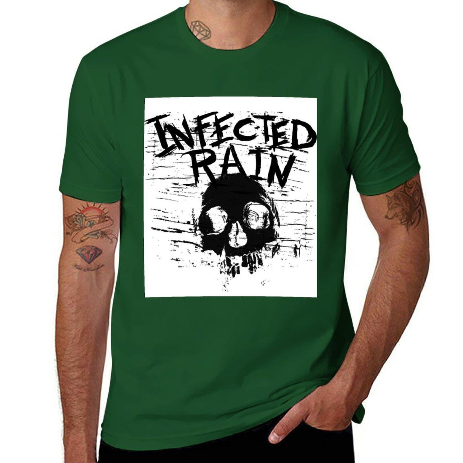 

Infected Rain sksks TShirt Blouse customizeds animal prinfor boys men clothing 4XL