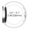 Edelstahlarmband für Samsung Galaxy Watch 7 6 5 4 40mm 44mm 6 Classic 43mm 47mm Ohne Lücken Metallarmband 5Pro 45mm Schnellverschluss