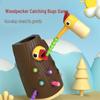 Early Learning Magnetic Woodpecker & Worms Wooden Fishing Game for Kids