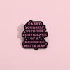 Versatile Letter Alloy Brooch Pin With Geometric Style Perfect For Men And Women Fashion Accessory