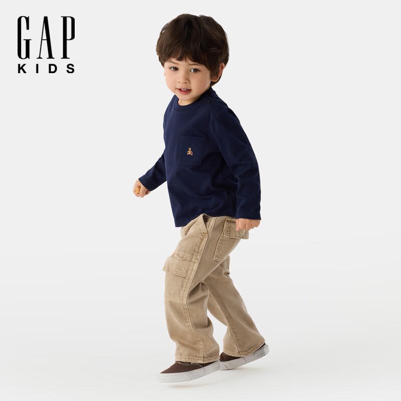 Gap Kids Logo Long Sleeve T-Shirt 120/60