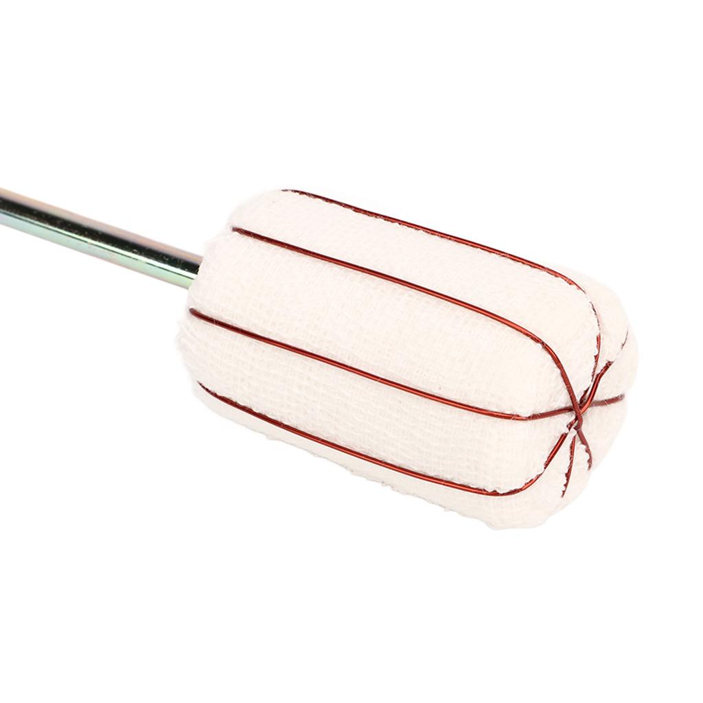 2PCS Fire Cupping Stick Stainless Steel Fire Cupping Ignition Rod Reusable Heat Resistant Traditional Cotton Head for Home