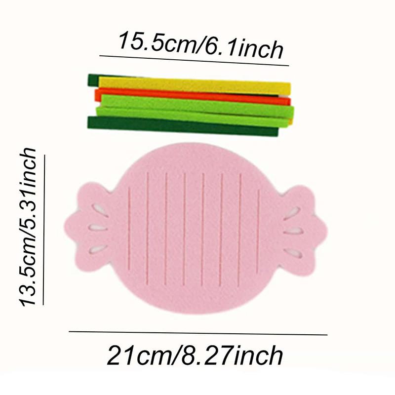 Teach Children DIY Weaving Early Education Children Toys Montessori Teaching AIDS To Learn Hands-on Toy Supplies