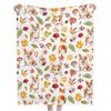 Cute Corgi Blanket Puppy Pattern Blanket Soft Flannel Blanket for Children Adult Gift Blanket