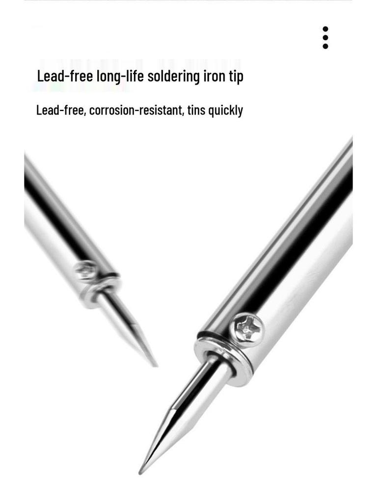 High-Power Electric Soldering Iron Set with Temperature Control, Ideal for Industrial and Home Use