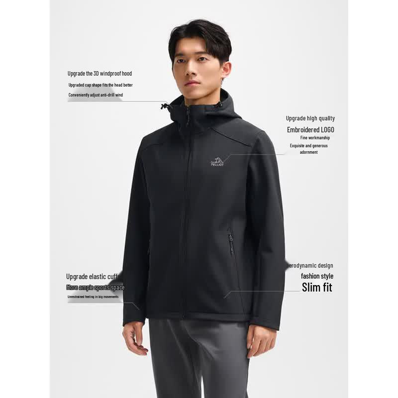 Pelliot Women's Windproof Outdoor Softshell Jacket