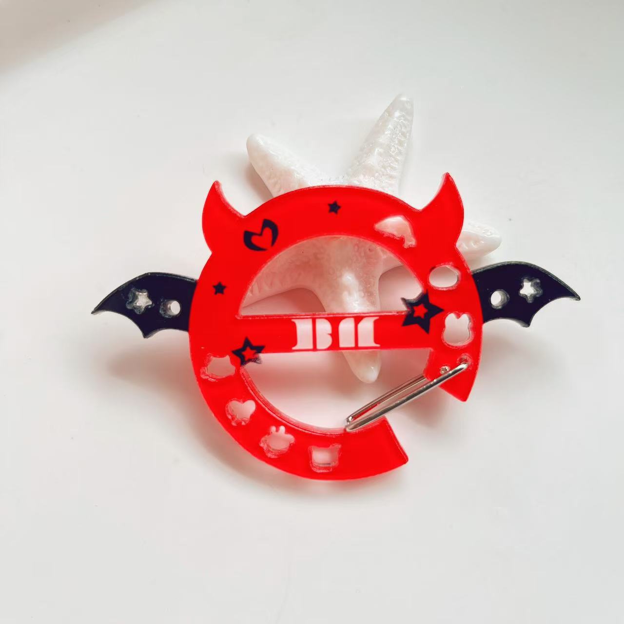 

Милые мультяшные брелоки Акриловый карабин Шармы для сумки Подвеска Подвеска для рюкзака Украшение для сумки