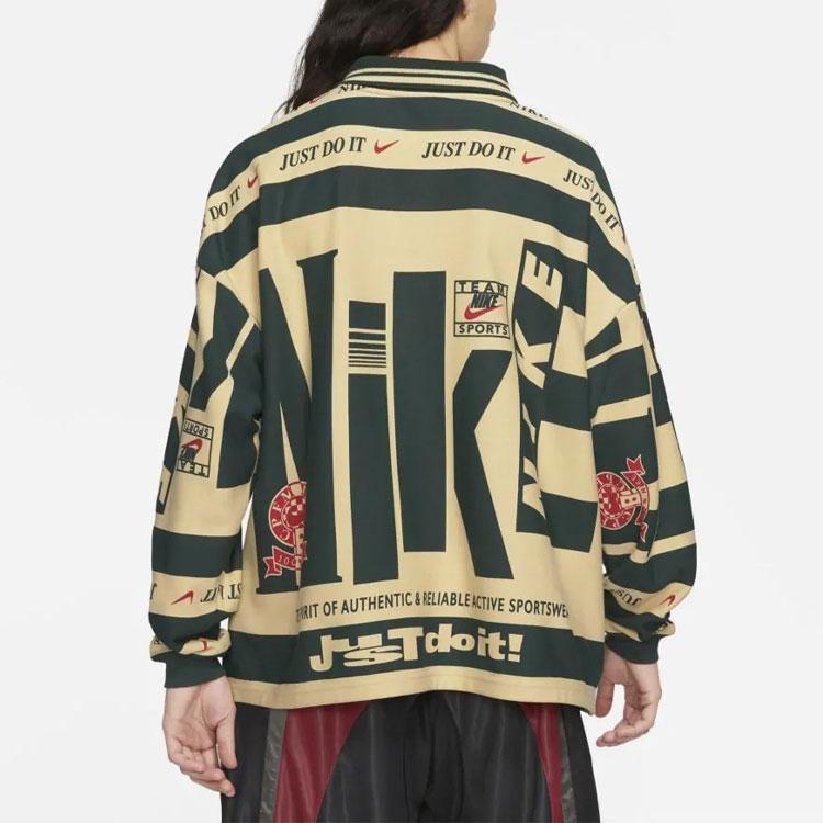 Nike X Cactus Plant Flea Market Polo s dlouhým rukávem Přírodní Pánské Topy Krémová DA2592-397