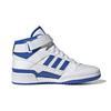 Adidas Forum Mid J Hidden Snakeskin Print Kids Sneakers White Cloud-White Blue GZ1768