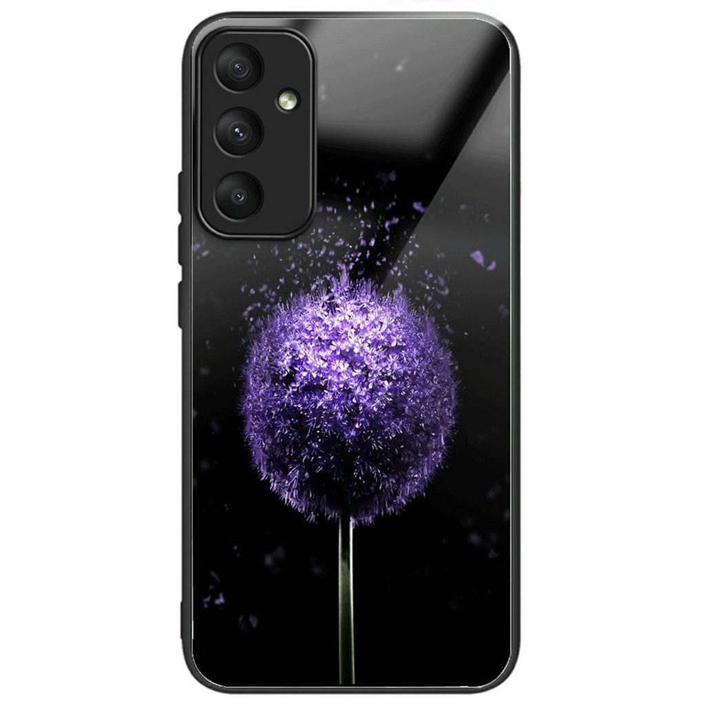 For Samsung Galaxy A56 5G Case Tempered Glass TPU Drop-Proof Phone Cover Pattern Printing