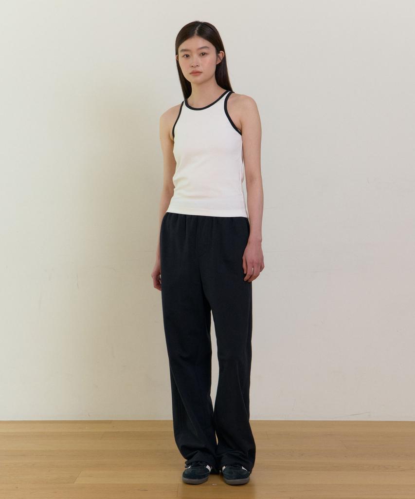 38COMEONCOMMON Pipe Line Sleeveless (White)