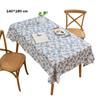 Cotton Small Round Table Cloth Blue 150/120/140*140/140*180/140*200 CM Table Cloth Circle/Square Vintage Blue Tea Several Covers