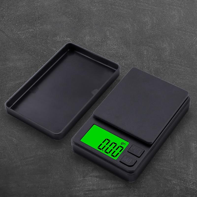500G/1000G Small Scale for Food Jewelry Herb Pocket Scale Digital Grams Scale with Backlit 0.01g High Accuracy Scale