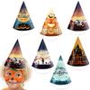 Event Paper Halloween Triangular Hats Set Photo Props And Party Costume Decor