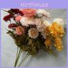 Silk Peony And Chrysanthemum Bouquet For Event Centerpiece Home Styling
