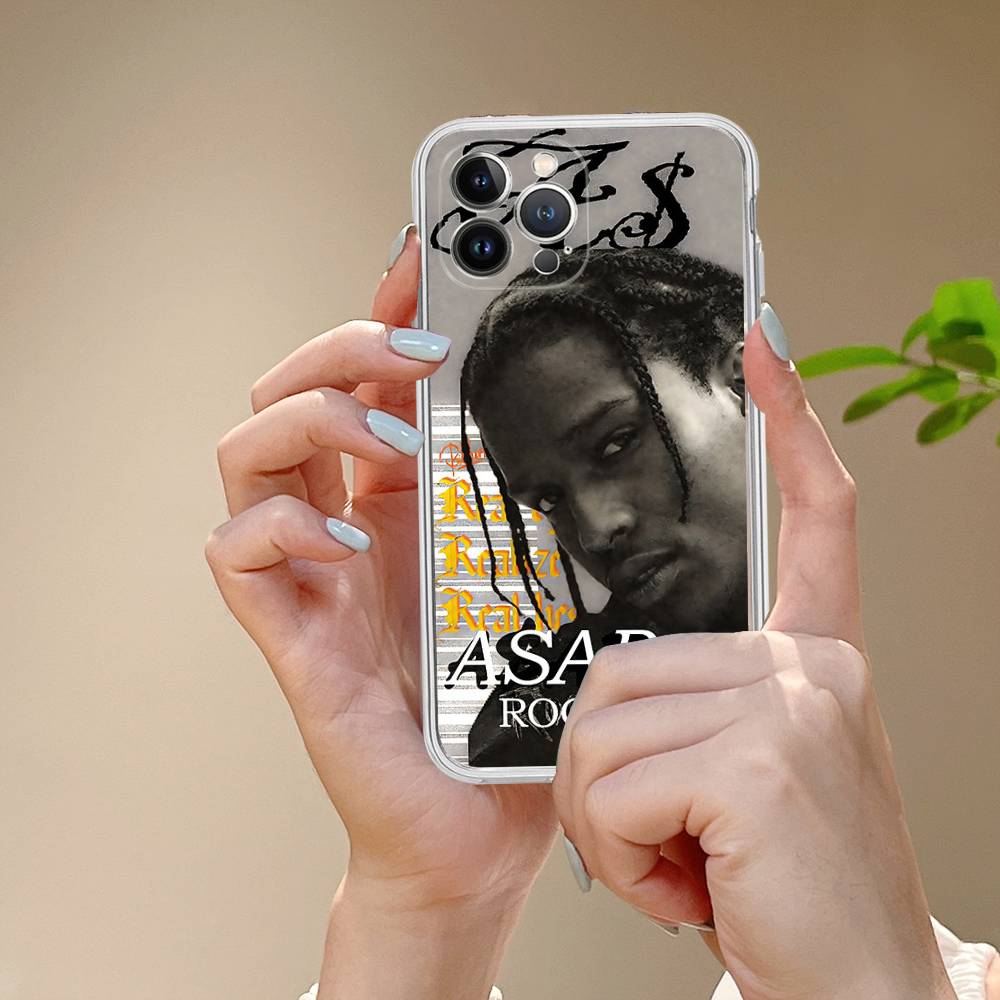 Hip Hop Rapper Asap-Rocky For IPhone 17 16 16e 15 14 13 12 11 Pro Max Mini Plus Phone Case
