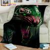Beast Tiger Lion Leopard Animal Wildlife Cartoon Blanket,Soft Throw Blanket for Home Bedroom Bed Sofa Picnic Cover Blanket Kids