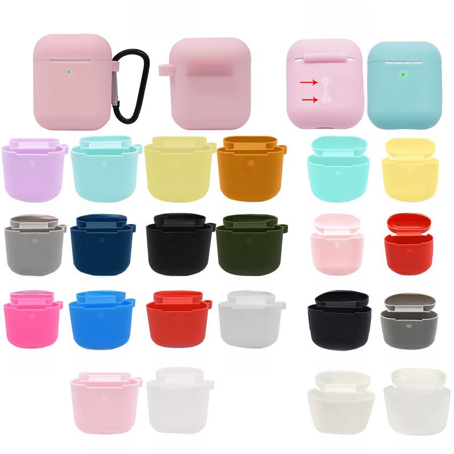 Compatible Silicone Protective Cover for I9, I11, I12, and AirPods 2nd Gen Earphones