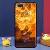 Fire Fighting Hero Case For Oppo A98 A78 A58 A15 A16 A17 A5 A9 A91 A52 A72 A76 A96 A74 A94 A54 S A57 A77 Cover