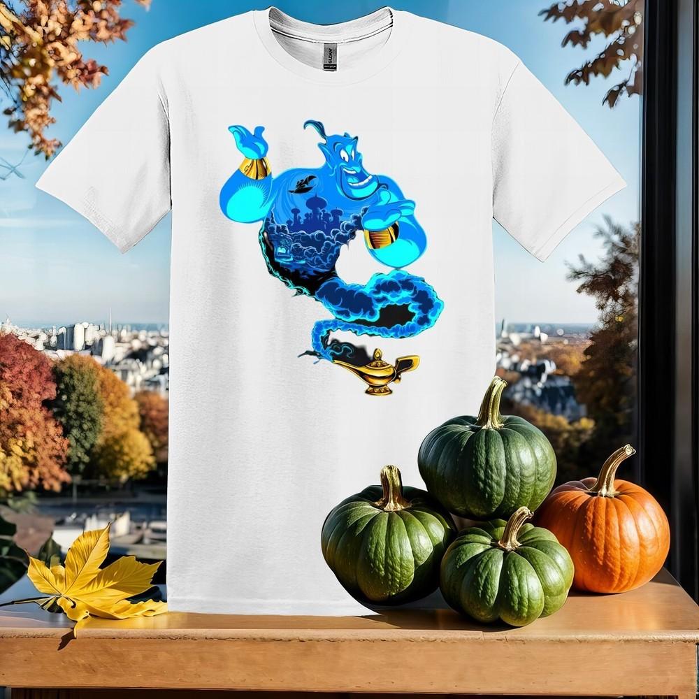 

Disney Aladdin Genie Portrait Tshirt T shirt Men Women Unisex Tshirt SY96 Unisex T-Shirt S