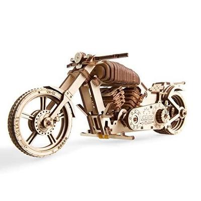 UGEARS Motocykl, DIY konstrukce technického modelu, projektové kolo