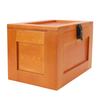 Desktop Wooden Storage Box Multifunctional Wood Container Box with Lock and Keys for Sundries