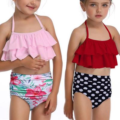 Παιδικό βολάν μαγιό Toldder Κοριτσίστικο μαγιό Μαγιό εξώπλατης