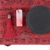 11 Pieces Professional Writing Brushes Kit, Ink Stick Inkstone Caligraphy for Boys Girls Kids