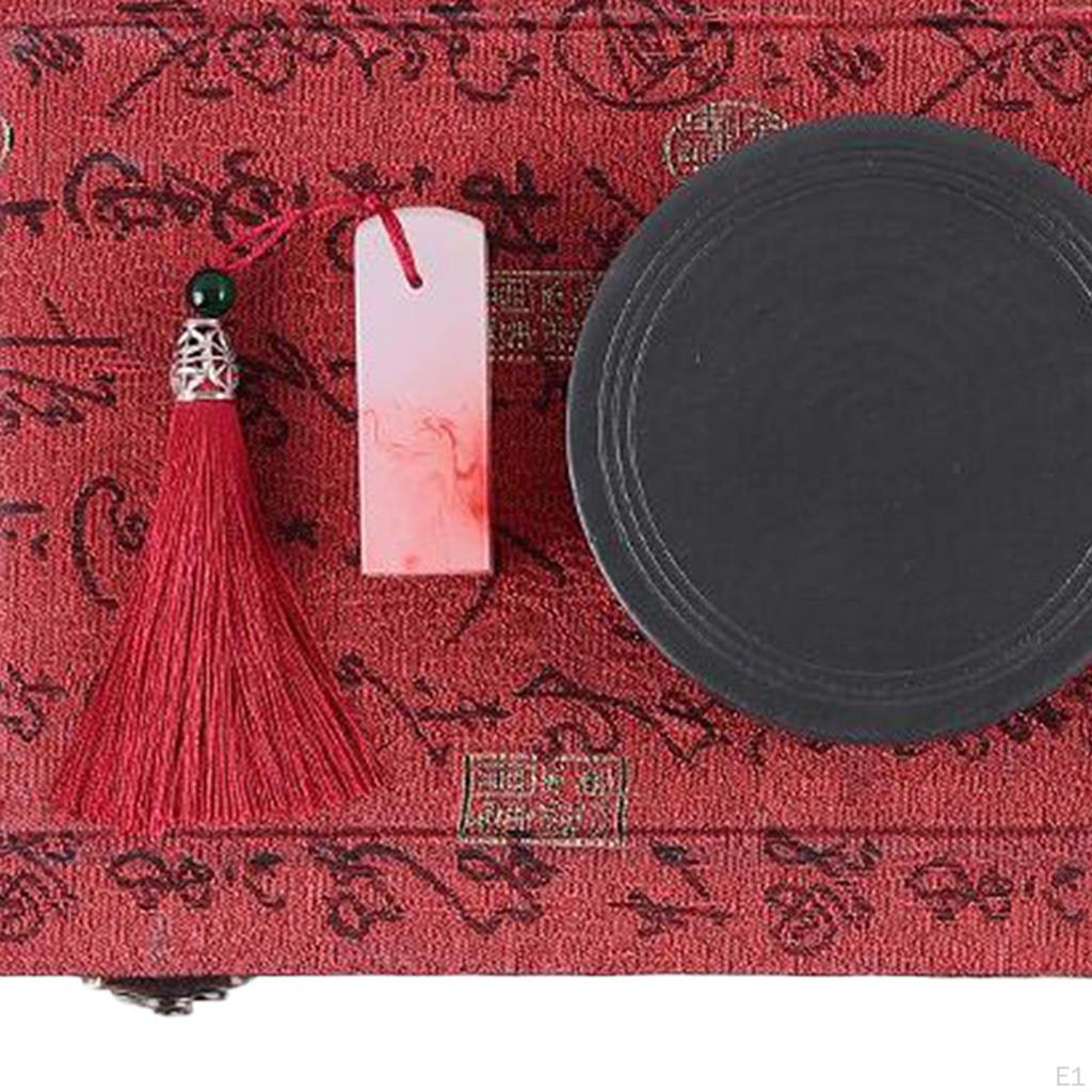 11 Pieces Professional Writing Brushes Kit, Ink Stick Inkstone Caligraphy for Boys Girls Kids
