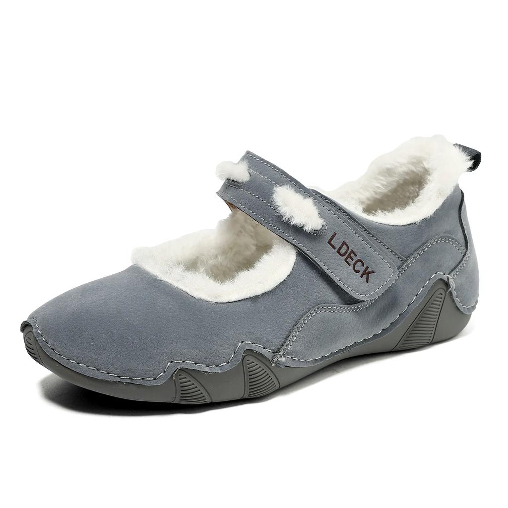 Fashion High Quality Fashion Women's Flat Shoes Round Toe Shallow Shoes Casual Breathable Slip-on Flat Outdoor Ladies Mary Jane Shoes