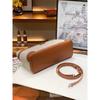 New LP27 handbag gigi same shoulder oblique span fashion canvas with leather bag temperament lunch box bag