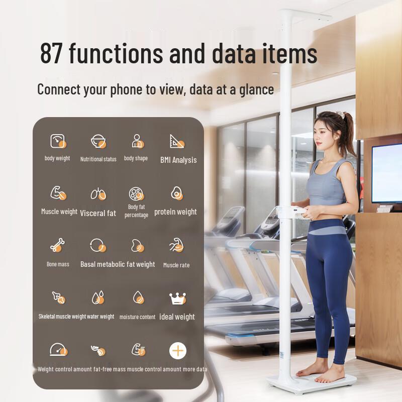 Meilen Smart Ultrasonic Height & Body Fat Analyzer