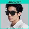 Classic Black Fullframe Polarized Sunglasses With Tac Lenses For Outdoor Activities And Commuting