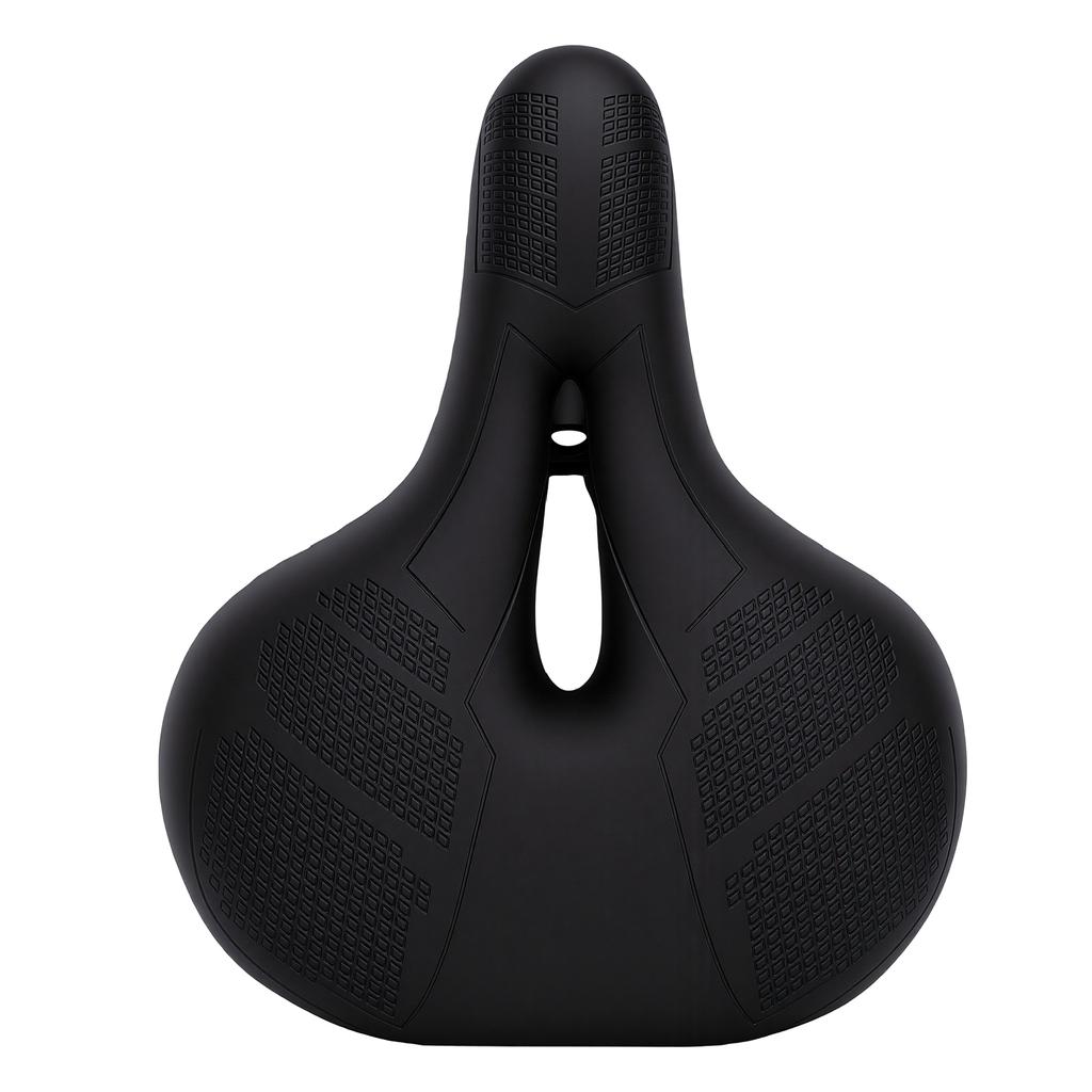 Bicycle Saddle Seat Comfortable Waterproofing Bike Seat with Hollow Ventilation Design Includes Installation Tools PU