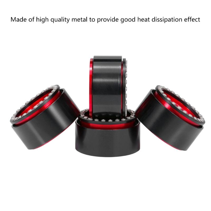 1.9’’ Beadlock Wheel Rims Remote Control Car Wheel Hubs 12Spokes Wheel Rims Upgrade Part for 1:10 SCX10