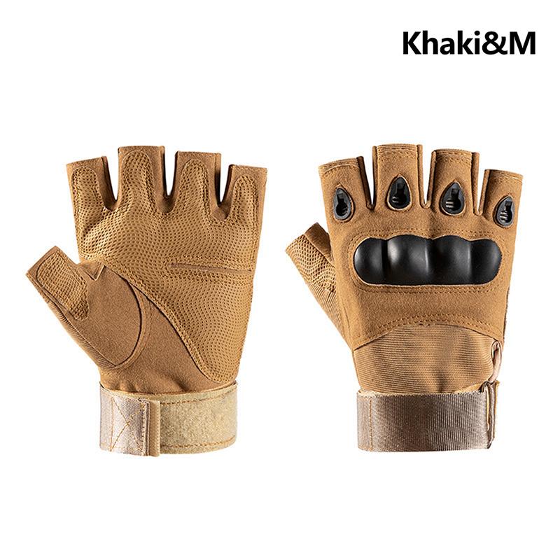 Outdoor Half Finger Gloves Army Tactical Airsoft Hunting Combat Cycling Hiking