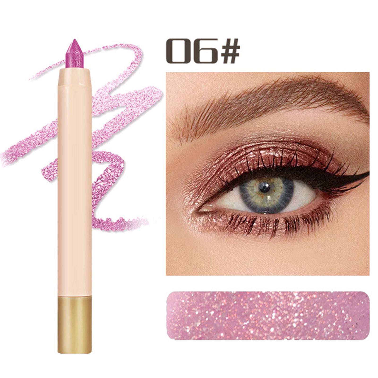 

1 шт. Водостойкий карандаш для теней Гладкий кремовый шиммер Нежирный Стойкий Карандаш для теней Хайлайтер Стик Макияж Инструмент красоты One Size