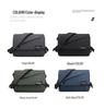 Men's Minimalist Water-Repellent Crossbody Bag - Fashionable, Large-Capacity Shoulder Messenger for Business