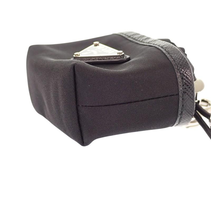 PRADA  2TT170_2DMK_F0002 Bag charm black Nylon Women
