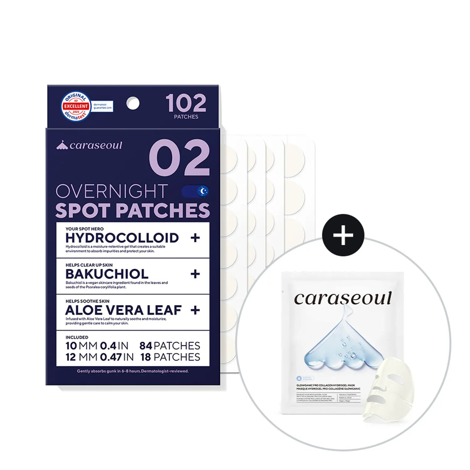 caraseoul Overnight Spot Patch 102P 102P