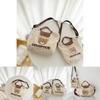 Cute Korean Style Children's Tote Bag Lightweight Canvas Shoulder Bag For Girls