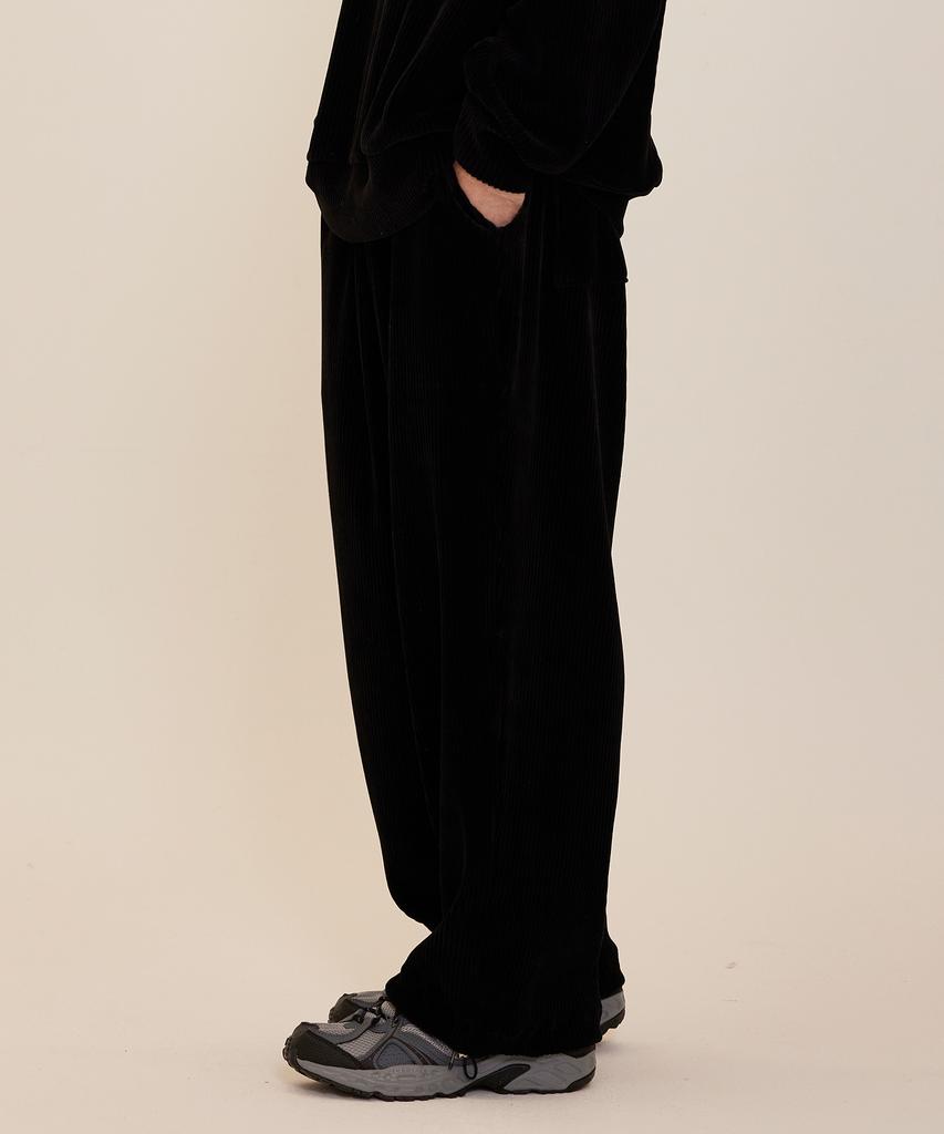 CARGOBROS Cb Corduroy Wide Pants (Black)