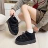 Women's Winter Thick Bottom Lace Up Snow Boots Round Toe Comfortable Short Fashionable Ankle Boots Women