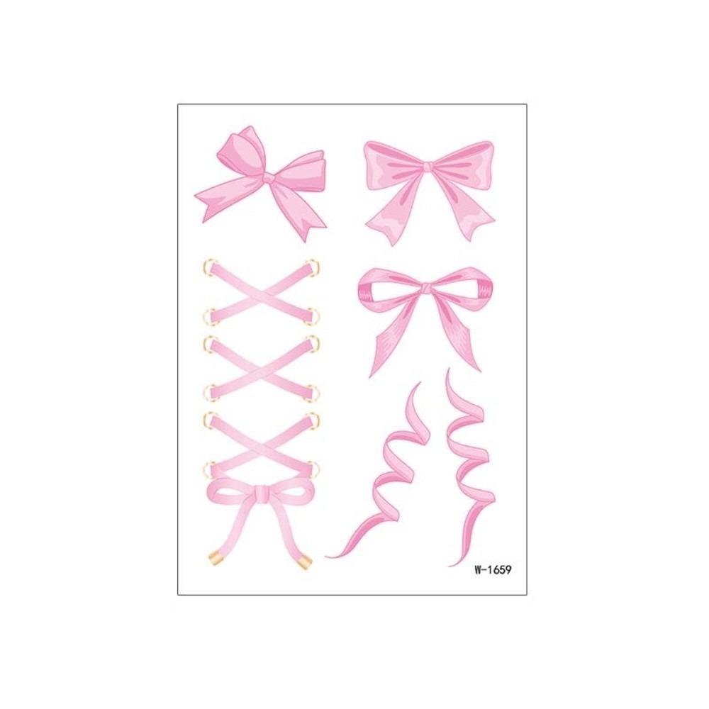 Leopard Print Valentine Day Kiss Lip Stickers Disposable Makeup Stickers Live House