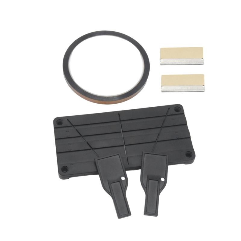 Universal Tape Splicing Rail for 1/2 1/4 1/8 10inch Reel to Reel Cassettes Ensuring Secure Splicing