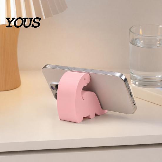 Home Phone Stand 3D Printed Dinosaur Holder, Shape Mobile Stand, Universal Dino Cell Mount for Desktop Decoration Ergonomic Holder